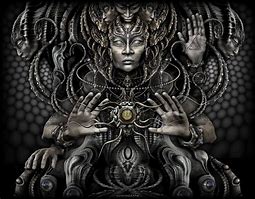 Image result for Psychedelic Art Dark Gothic
