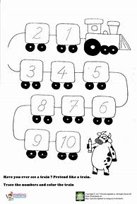 Image result for Number Matching Worksheets for Preschoolers