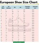Image result for Eu Shoe Size Cm