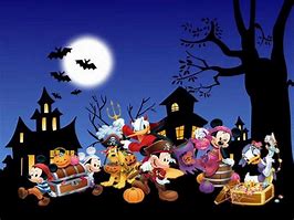 Image result for Halloween Cartoon Characters Background