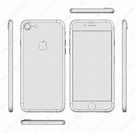 Image result for Drawing of the iPhone 7 Dimensioned