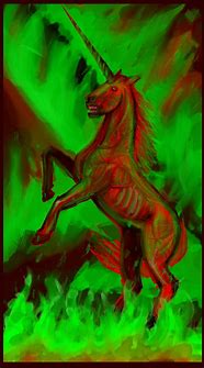 Image result for Evil Unicorn Art