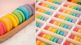 Image result for Rainbow Sprinkles and French Macarons