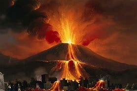 Image result for Scale of Pompeii Volcano