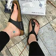 Image result for Birkenstock Sandals On Feet