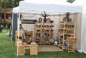 Image result for Outdoor Craft Show Booth Display