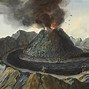 Image result for Mount Vesuvius Drawing
