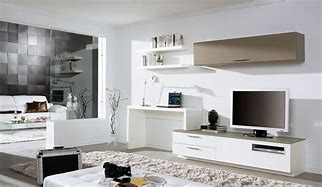 Image result for TV and Work Desk Combo