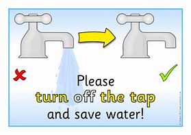 Image result for Turn Off the Tap Cartoon