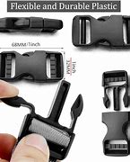 Image result for Plastic Buckle Clips with Strap