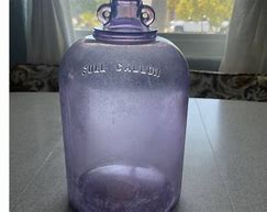 Image result for 1 Gallon Purple Glass Jug