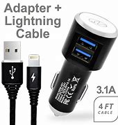 Image result for iPhone Car Charger with Cable