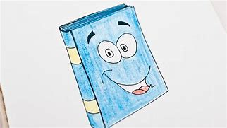 Image result for Easy Drawing of Book Cartoon
