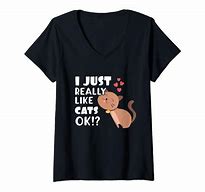 Image result for Cute Cat T-Shirt