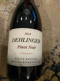 Image result for Dehlinger Pinot Noir Estate