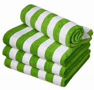 Image result for Green Striped Towels