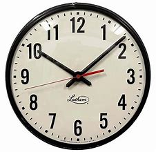 Image result for School Clock Lathem