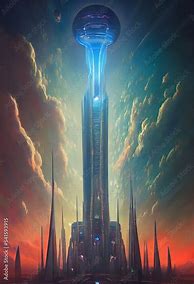 Image result for Sci-Fi Tower