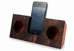 Image result for Wooden iPod Docking Station