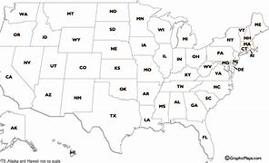 Image result for Printable US Map with State Names and Abbreviations