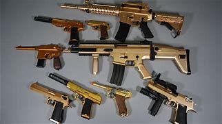 Image result for Gold Toy Gun