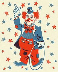 Image result for Circus Clown Drawing