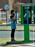 Image result for Girl Standing On Phone