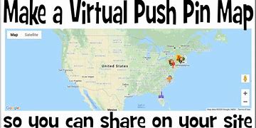 Image result for Digital Map with Pins