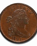 Image result for 1797 Draped Bust Large Cent