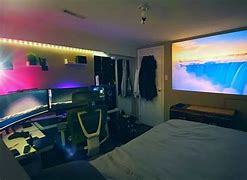 Image result for Small Bedroom TV Setup