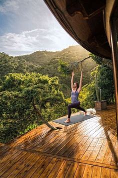 Reach up and open your heart. A good lesson in yoga and life. | Bali ...