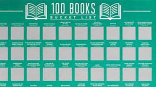 Image result for 100 Books Bucket List