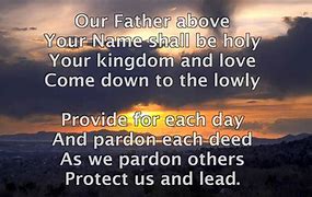 Image result for the lord our father pray songs