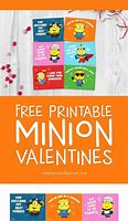 Image result for Valentine Free Printables Minion