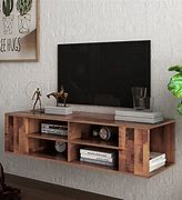 Image result for DIY Wall Mounted TV Shelves