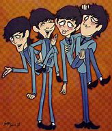 Image result for Beatles Cartoon Fan Art