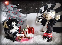 Image result for Gothic Christmas Art