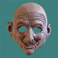 Image result for Realistic Halloween Masks Old Man