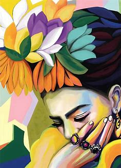 Frida Kahlo 1- 50x70 cm plakat - IDEAL POSTER