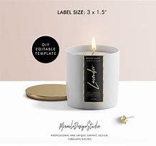 Image result for Candle Label Shapes