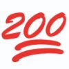 Image result for Emoji 200 Underline