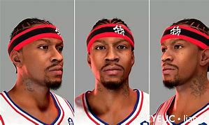 Image result for Allen Iverson NBA 2K Face