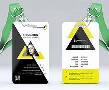 Image result for ID Card Front and Back Vector