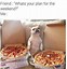 Image result for There Will Be Pizza Meme