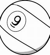 Image result for Pool Ball Clip Art Black and White