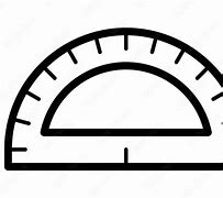 Image result for Half Circle Protractor