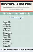 Image result for atribuible