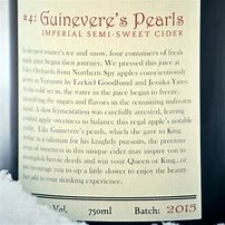 Image result for Eden Ice Cider Co Series #4: Guinevere's Pearls