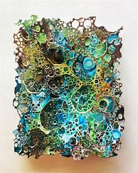 Image result for Alcohol Ink Art City