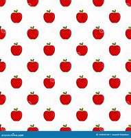 Image result for Red and White Apple Pattern